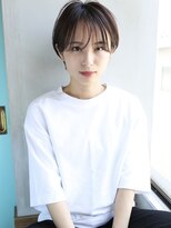 バース(BIRTH) 天神【BIRTH】耳かけフェザーバングショート×マロンベージュ 2