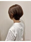 ガーリーマッシュショート