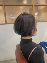 サロン(SALON)&nbsp;【SALON】20代30代40代大人可愛いショートグレージュ　青木晃平