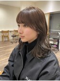くびれヘア　赤み消し　ミルクティーブラウン　恵比寿　栃木優佑
