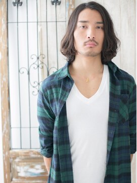 トニーアンドガイ メン 与野駅前店(TONI&GUY MEN) ワイルドワンレン☆ランダムパーマミディb