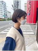 【minim×高橋】ブラウン×小顔ボブ♪
