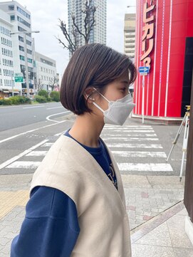 ミニム ヘアー(minim hair) 【minim×高橋】ブラウン×小顔ボブ♪