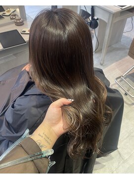アストランティア 栄店(ASTRANTIA) 【 miho 】艶ブラウンカラー ＊