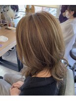 ヘアスタジオニコ(hair studio nico...) ナチュラルハイライト