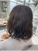 ふわふわパーマ