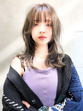 エイミー(Aimee) Aimee 町田　レイヤーカット×シースルーバング