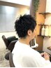 ★メンズ人気No. 1★カット+眉カット+ヘッドスパ  高崎