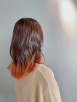 カンゴールサロン 郡山ノース(KANGOL)&nbsp;オレンジ＊グラデ