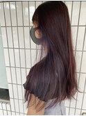 ピンク×ラベンダーのインナーカラー