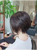 丸みボブ ショートボブ