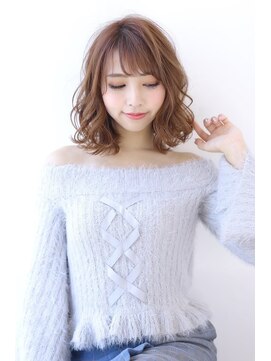 オーロ 緑地公園店(ORO) 20代30代40代メルティカラーくびれヘアマッシュAラインボブ