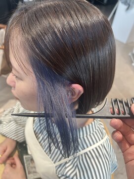 ユミリーバイルコル(umily by RuCOR.) カール/セミディ/シアカラー/姫カット/イヤリングカラー