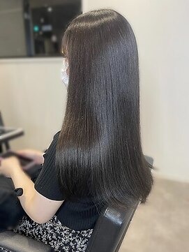 アース 湘南台店(HAIR&MAKE EARTH) 20代30代40代髪質改善トリートメント艶感ストレート
