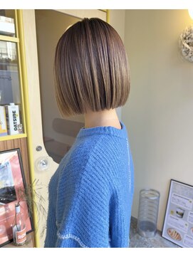 ヒントステーション(HINTSTATION) 〈浅草 半個室〉あごラインボブ