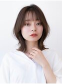 くびれヘア/20代30代大人かわいい/シフォンベージュ