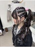 コーンロウ［船橋/エクステ/ヘアセット］