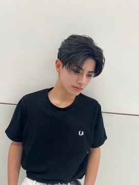 キング(K!ng) 縮毛矯正髪質改善ハイライトレイヤーカット枚方美容室エクステ