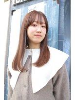 スリーヌーン(THREE noon)&nbsp;うる艶透明感ベージュミディアム