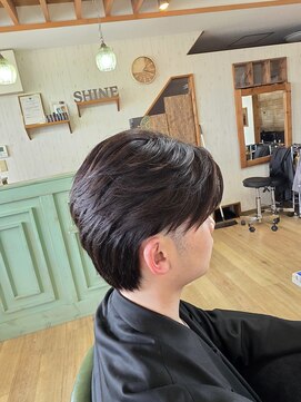 シャイン(SHINE) メンズ×縮毛矯正