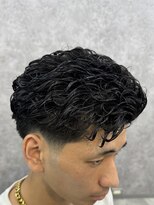 ライズ 新小岩店(RISE)&nbsp;オールバックパーマ/リバースパーマ/フェード（ハルト）
