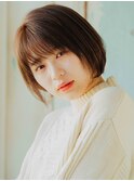Azuｌe/ショートボブ/ベージュ