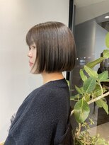 ヘアーデザイン キレイ(HAIR DESIGN Kirei)&nbsp;くすみアッシュ系の抜け感ボブ