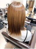 縮毛矯正×ミディアムヘア