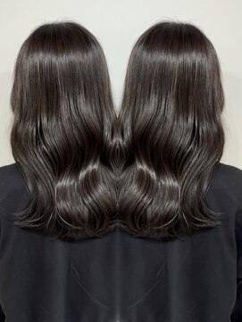 イコール バイ プロデュース 町田駅前店(equal by Produce) 艶ぷるダークチョコレートカラー［町田/町田駅/町田駅前店]