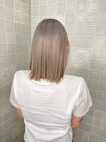 ヘンリエッタ 表参道(Henrietta)&nbsp;シアーミルクティーベージュボブ