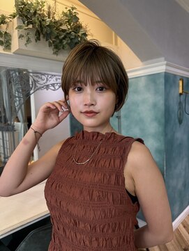 ロンド 銀座(Lond) ●杉浦オリーブグレー/ショート/レイヤー/髪質改善/縮毛矯正9