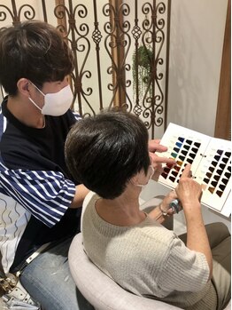 アンジェリオン(Angelion)の写真/青山出身のハイキャリアStylistが在籍☆高い技術力&提案力で、貴方の理想へ導きます♪【Angelion】