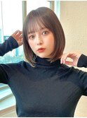 結べるボブくびれボブ大人ボブ切りっぱなしボブ垢抜けボブ銀座