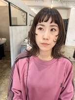 ヘアーワークスヴィクサス 諫早店(HAIR WORKS VIXUS) 【VIXUS 持永早紀子】顔まわりデザインカット