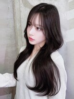 マーシュアトレ(marshu atre) くびれヘア/暗髪ウェーブヘア/髪質改善