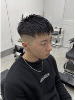 ラフカッターズ 八王子店 クロップスキンフェード【八王子/理容室/床屋/シェービング】