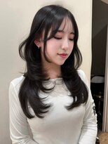リエル 京都四条烏丸(Liyelle) 大人可愛い20代30代40代インナーカラー小顔ウルフレイヤーボブ