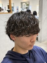 メンズクル(men's quru.)&nbsp;波巻きパーマ波巻きシャドウシャドウパーマメンズパーマ春日井駅