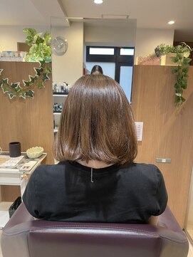 エル バイ ファースト(L by first) 【L by first】ハネを抑えて内巻きボブ　10代/20代/30代/40代/