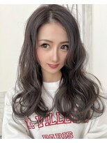 ソアロ(SOARO)&nbsp;岐阜顔まわりレイヤーロングミルクティーベージュ20代
