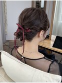 シニヨンアレンジ