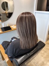 ヘアー ラニッシュ 流山セントラルパーク店(hair Lanish) ダブルカラーハイライトバレイヤージュ 流山