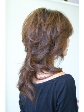 ビートルズ(BEATLES) 仕事の出来る女を演出ノーバングロングレイヤー