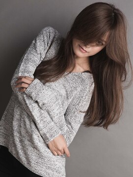 カッファ 東銀座(CUFFA) 【CUFFA】無造作カールデザインカラー大人ボブ東銀座築地新富町