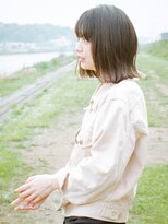 ジーテ(gite)&nbsp;風に吹かれても可愛いナチュラルBOB　「髪質改善/縮毛矯正」