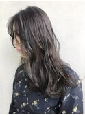 ダークアッシュ_ローライトスリークボブ厚めバング_ba287421