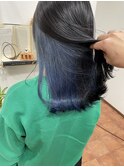 ブルーインナー×グレーブルー