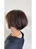 ショートボブ ハンサムショート