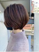 [OCEAN Hair&Life藤原純] 長めバングひし形ショート☆