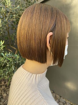 シャインヘアフラッペ 新百合ヶ丘2号店(Shine hair frappe) ボブ